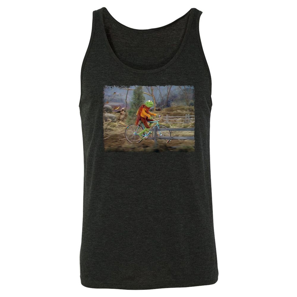 Unisex Jersey Tank - XWG1DS2E - Charcoal Black Triblend - 5