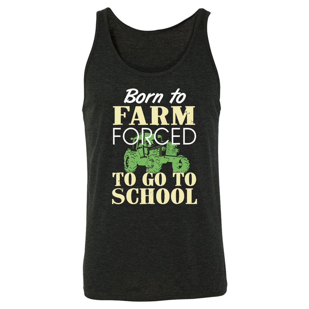 Unisex Jersey Tank - K1PFAL9L - Charcoal Black Triblend - 5