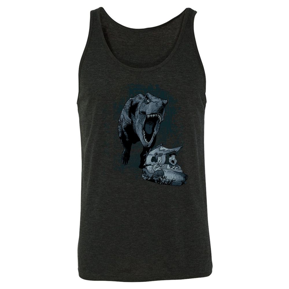 Unisex Jersey Tank - A3226BHR - Charcoal Black Triblend - 5