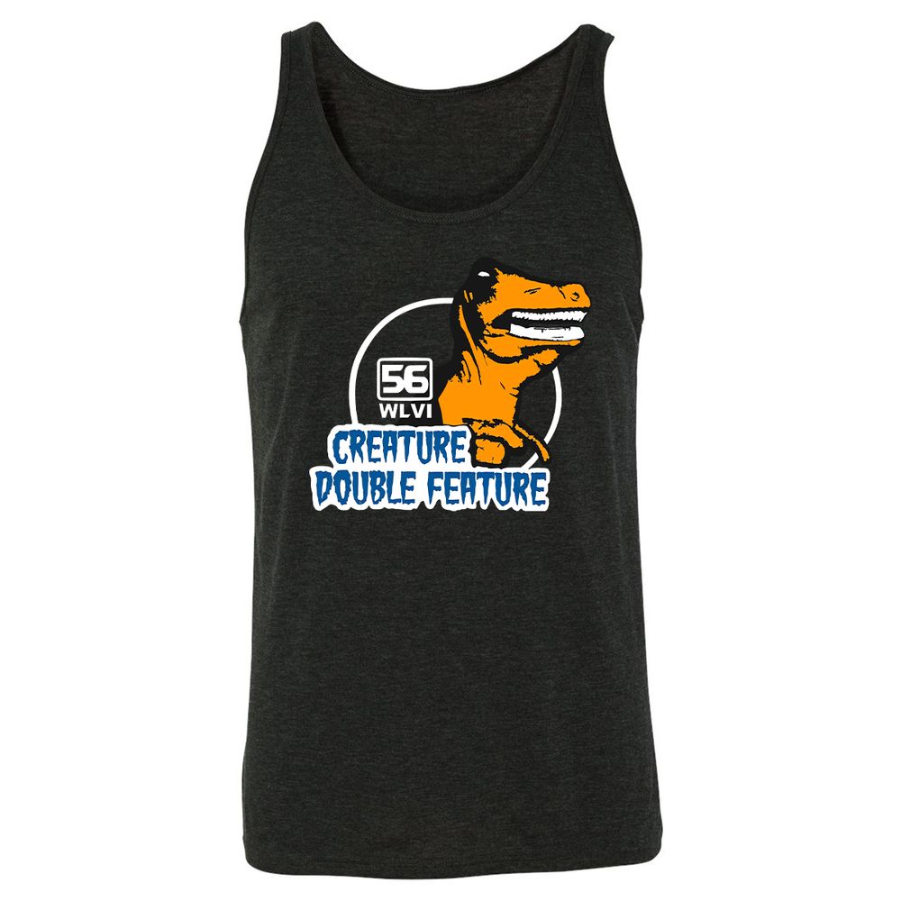 Unisex Jersey Tank - YPFGKRFP - Charcoal Black Triblend - 5