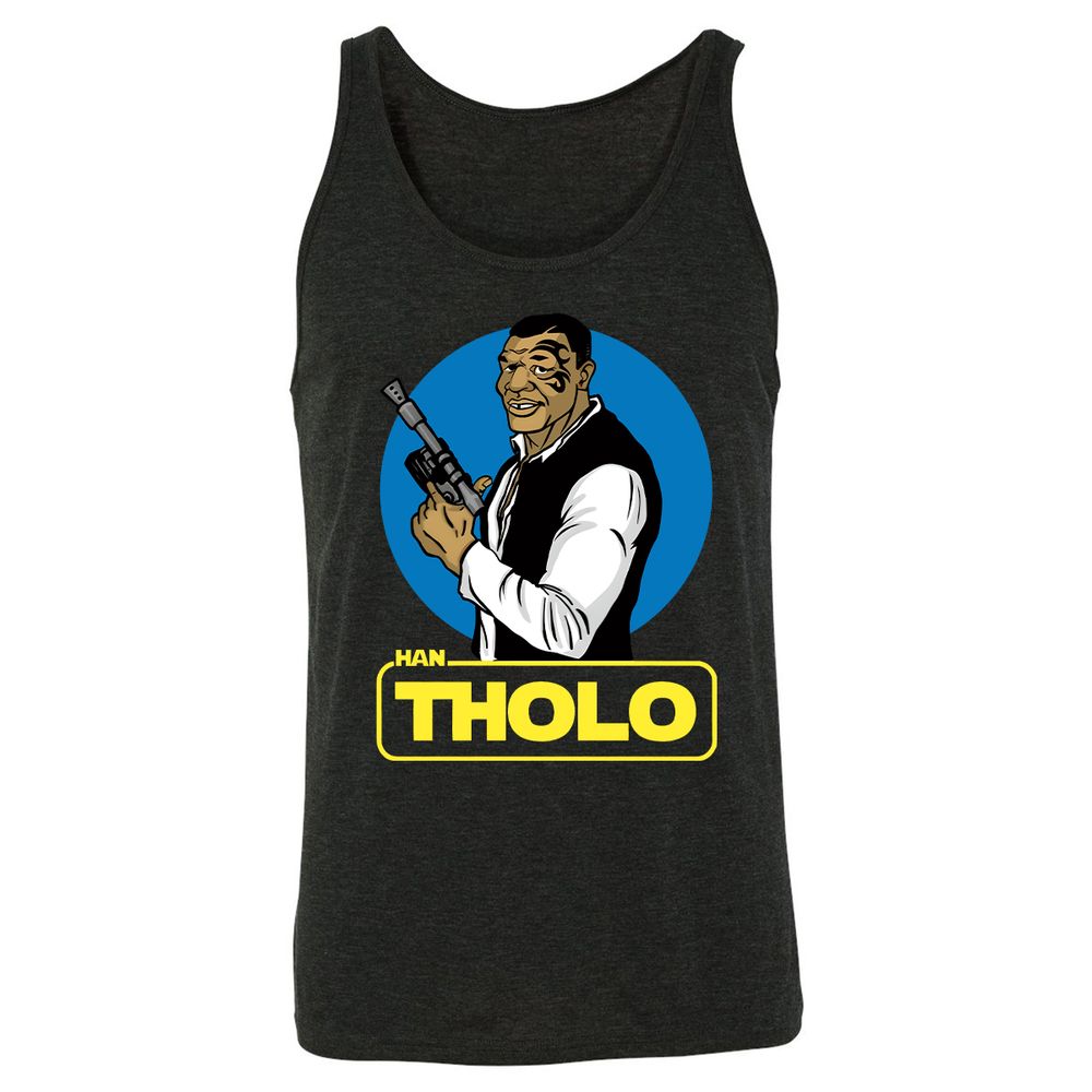 Unisex Jersey Tank - N62F7ZBA - Charcoal Black Triblend - 5