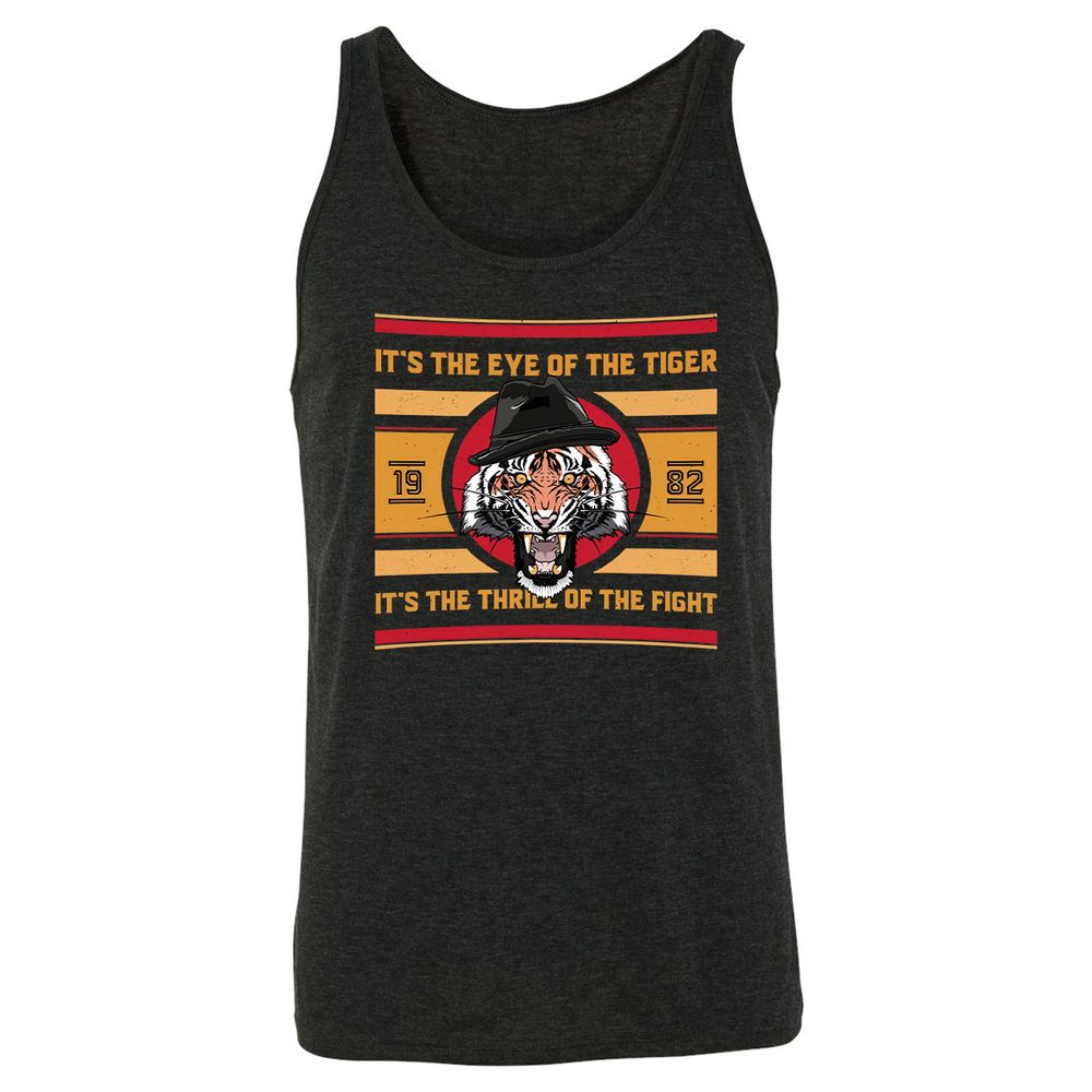 Unisex Jersey Tank - SRMUQ26Q - Charcoal Black Triblend - 5