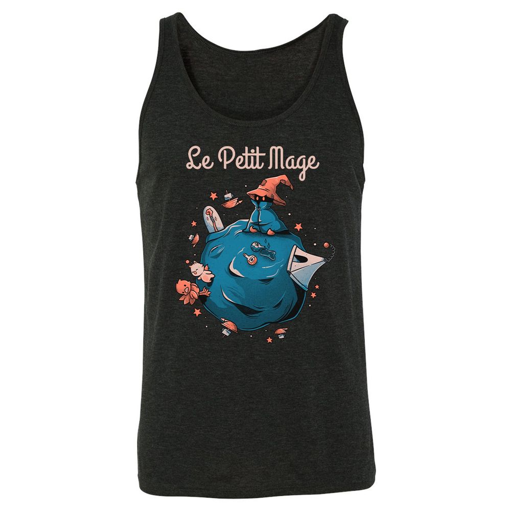 Unisex Jersey Tank - GN333FYK - Charcoal Black Triblend - 5