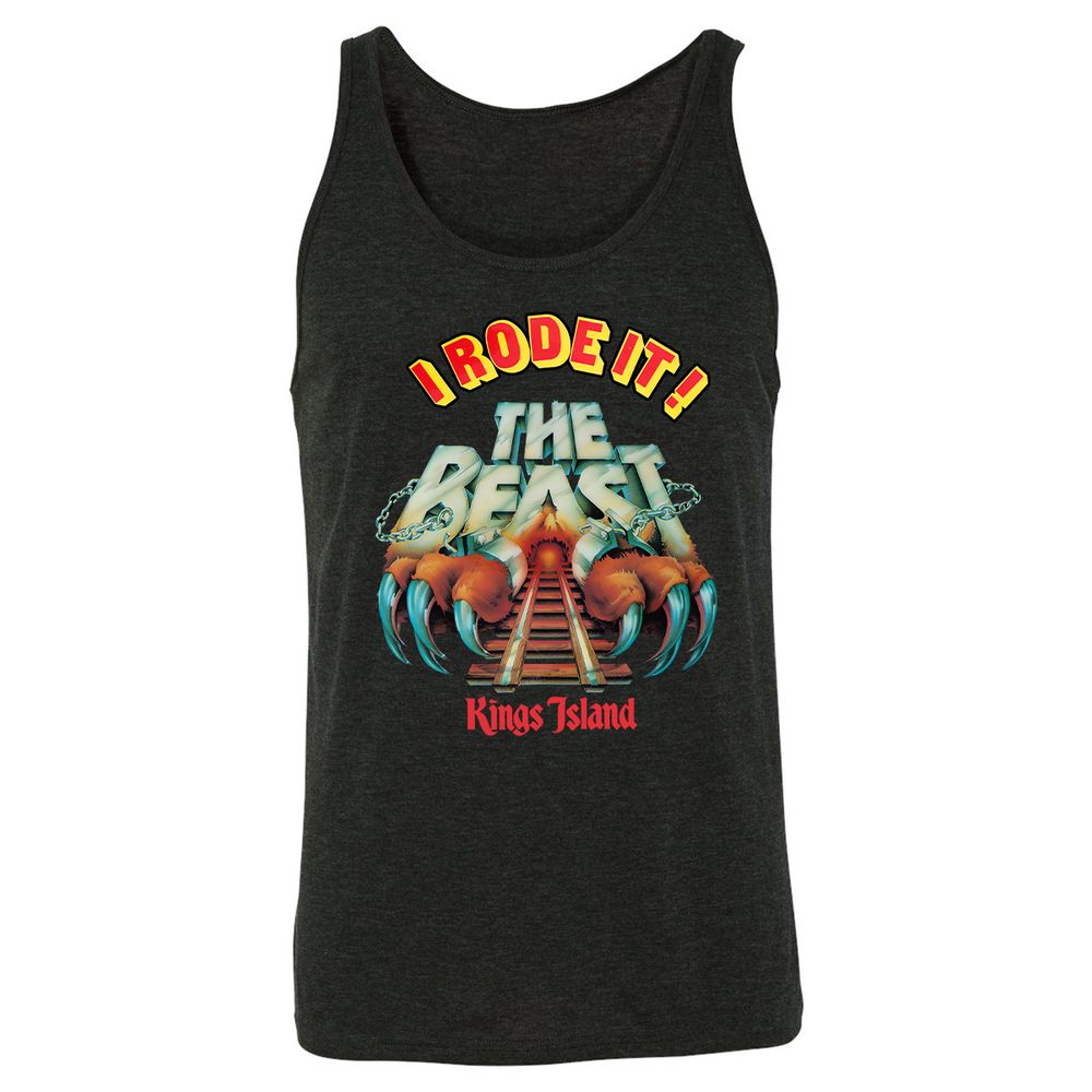 Unisex Jersey Tank - QTQL1UR2 - Charcoal Black Triblend - 5