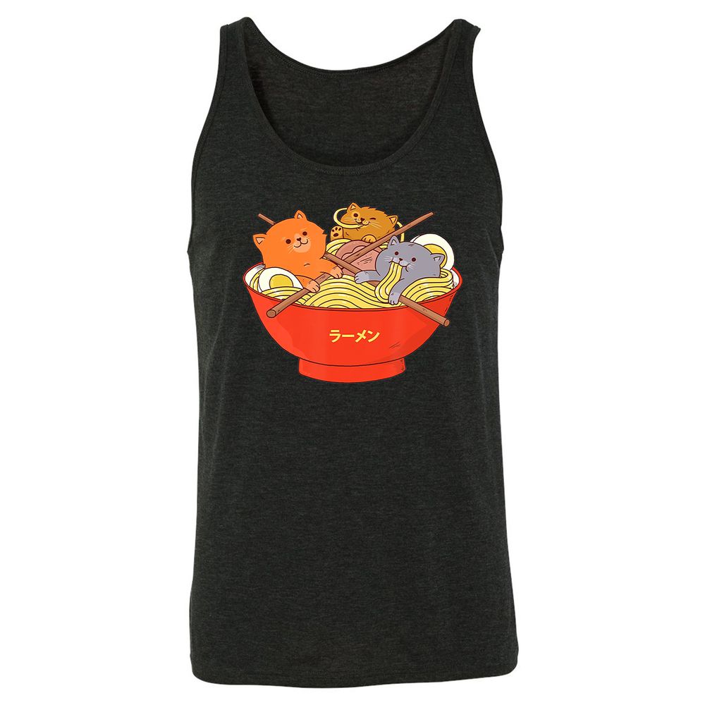 Unisex Jersey Tank - V44C8HY1 - Charcoal Black Triblend - 5