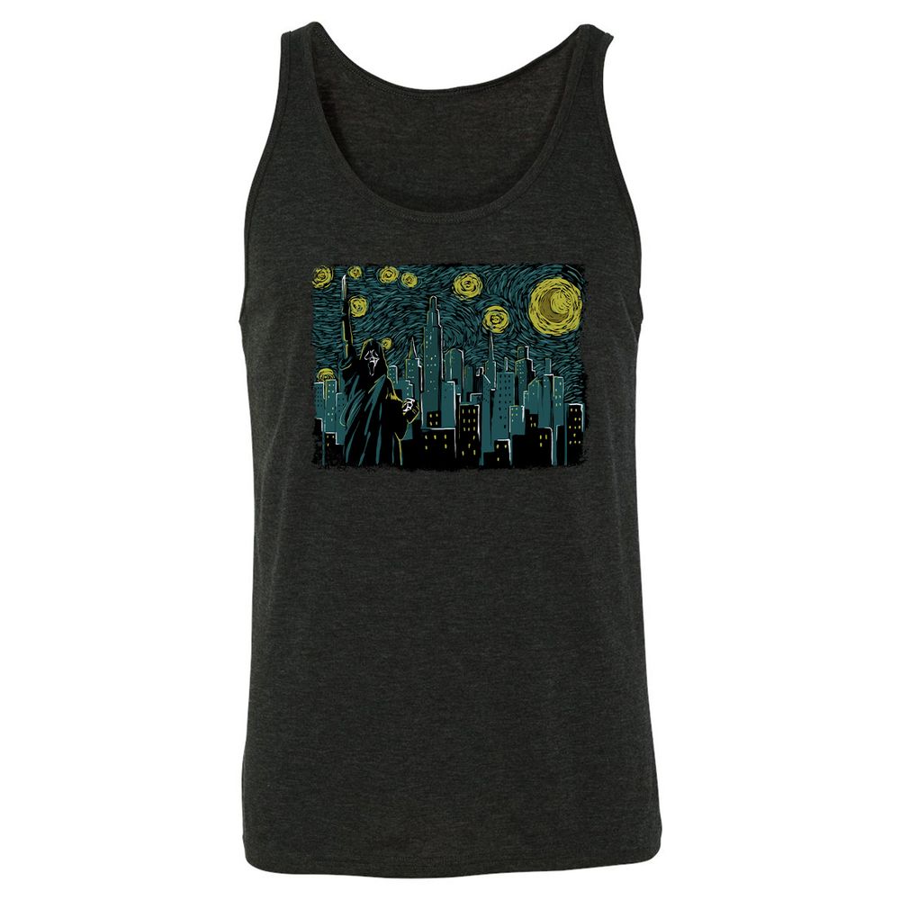 Unisex Jersey Tank - 4U8X2FQW - Charcoal Black Triblend - 5