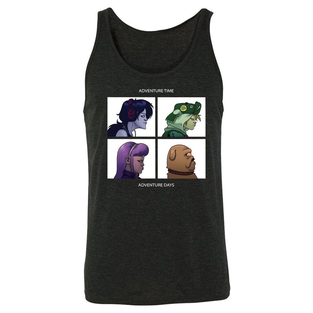 Unisex Jersey Tank - 8BSQTYVP - Charcoal Black Triblend - 5