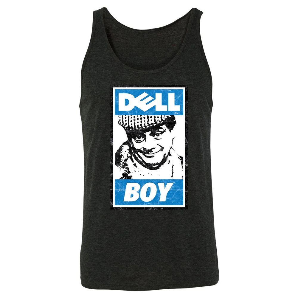 Unisex Jersey Tank - X56A97CN - Charcoal Black Triblend - 5