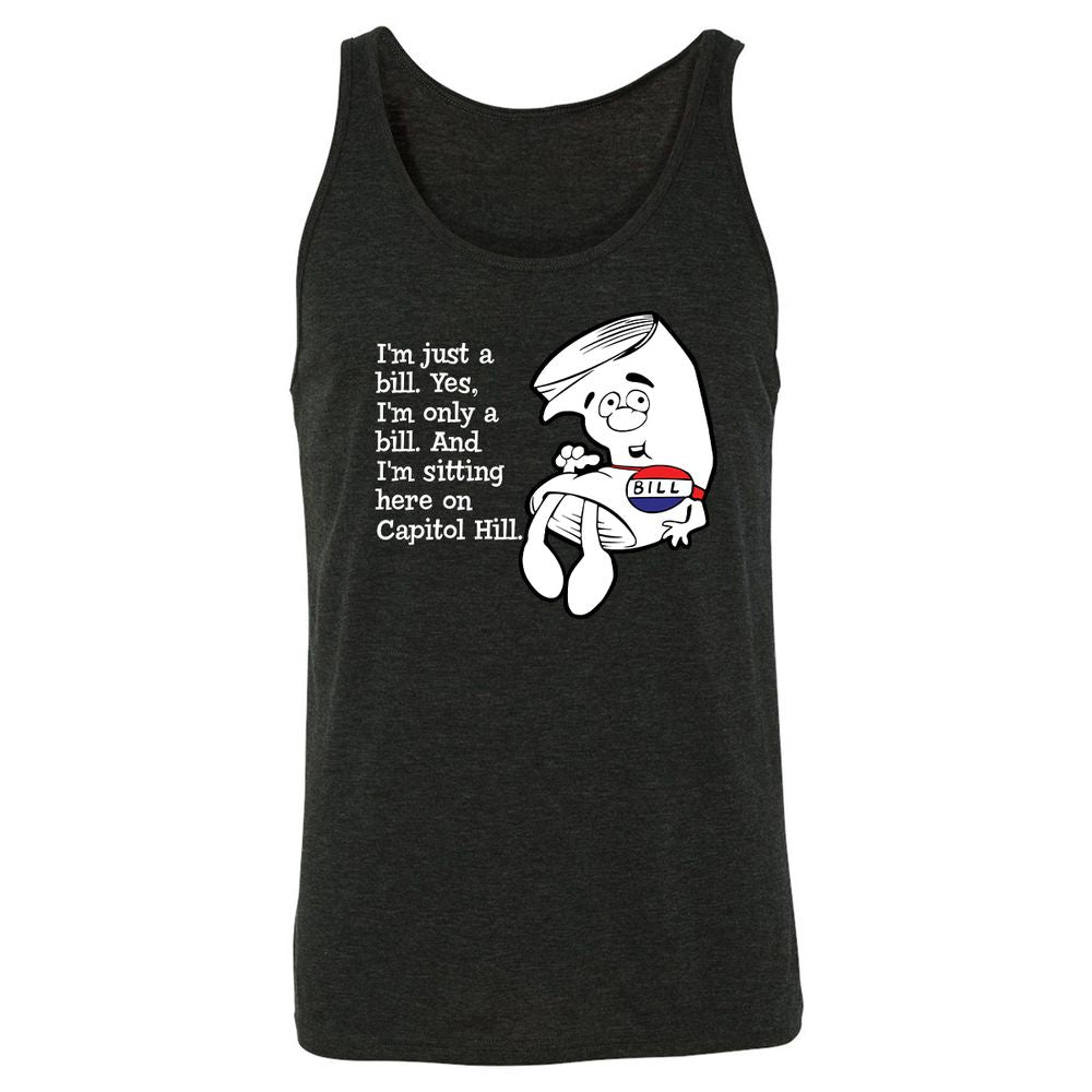 Unisex Jersey Tank - 4D8UBMSG - Charcoal Black Triblend - 5