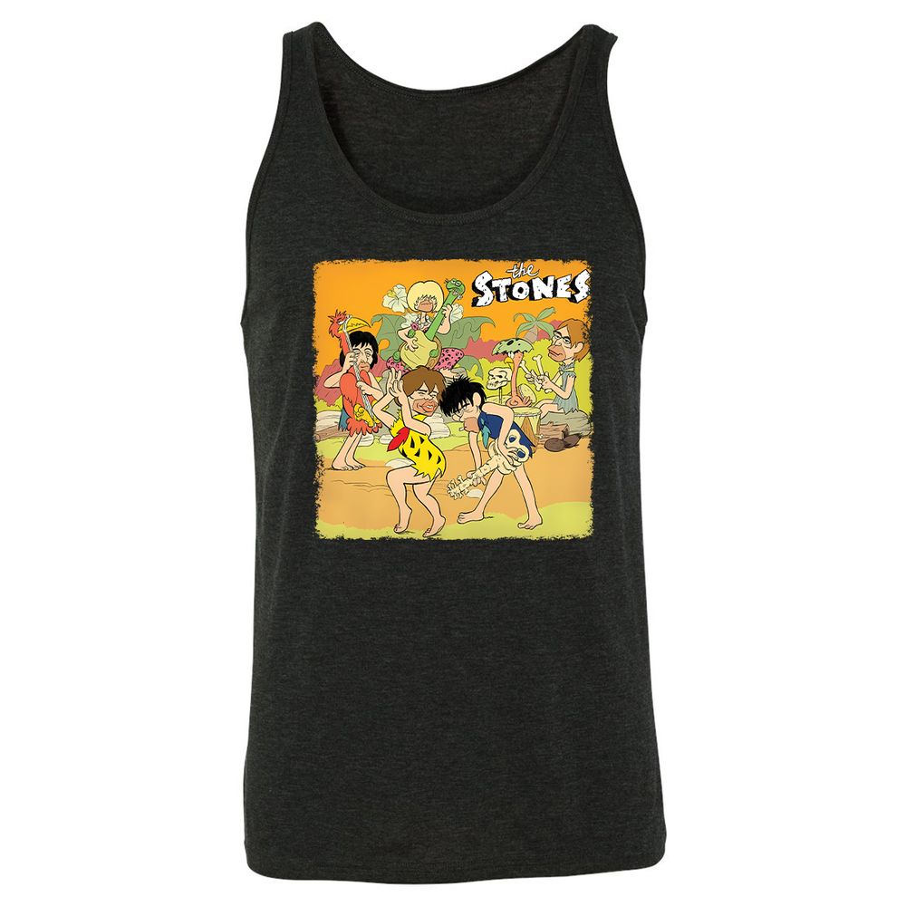 Unisex Jersey Tank - 82XG697D - Charcoal Black Triblend - 5