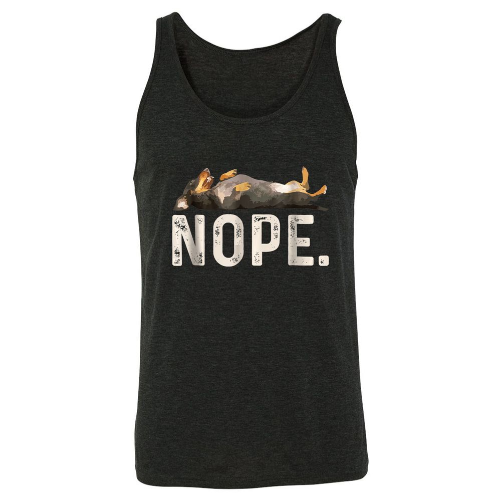 Unisex Jersey Tank - L5U97GY4 - Charcoal Black Triblend - 5