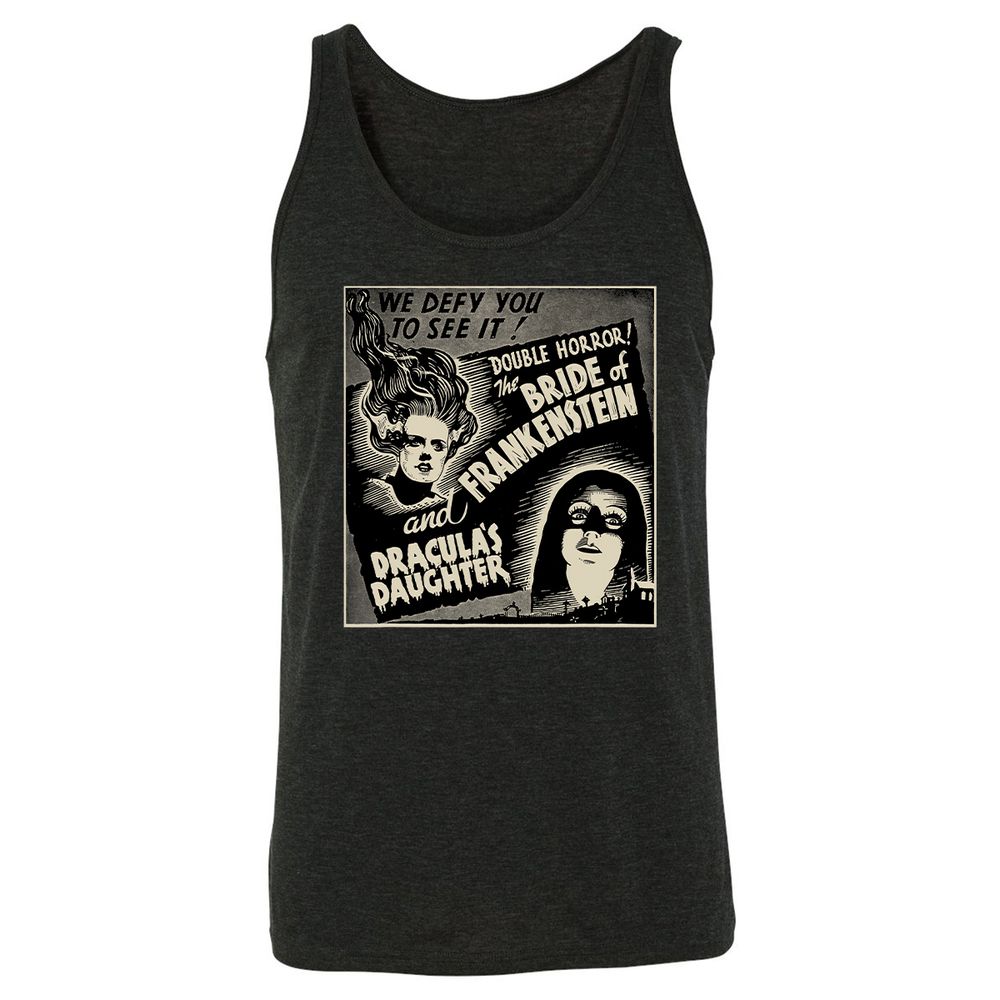 Unisex Jersey Tank - DWSTJAKS - Charcoal Black Triblend - 5