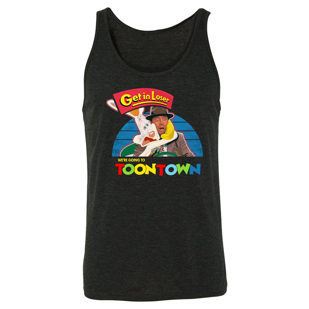 Unisex Jersey Tank - 88L6NR7E - Charcoal Black Triblend - 5