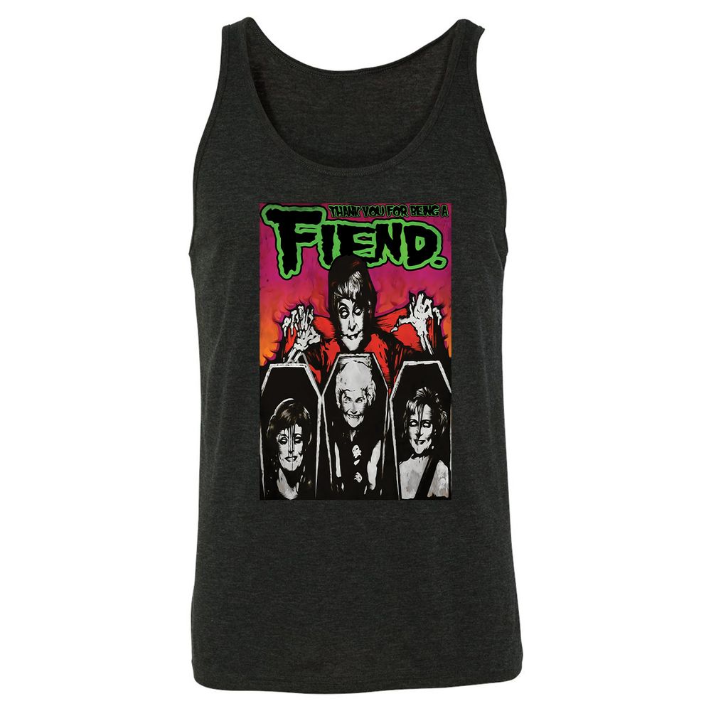 Unisex Jersey Tank - DKPBDDS6 - Charcoal Black Triblend - 5