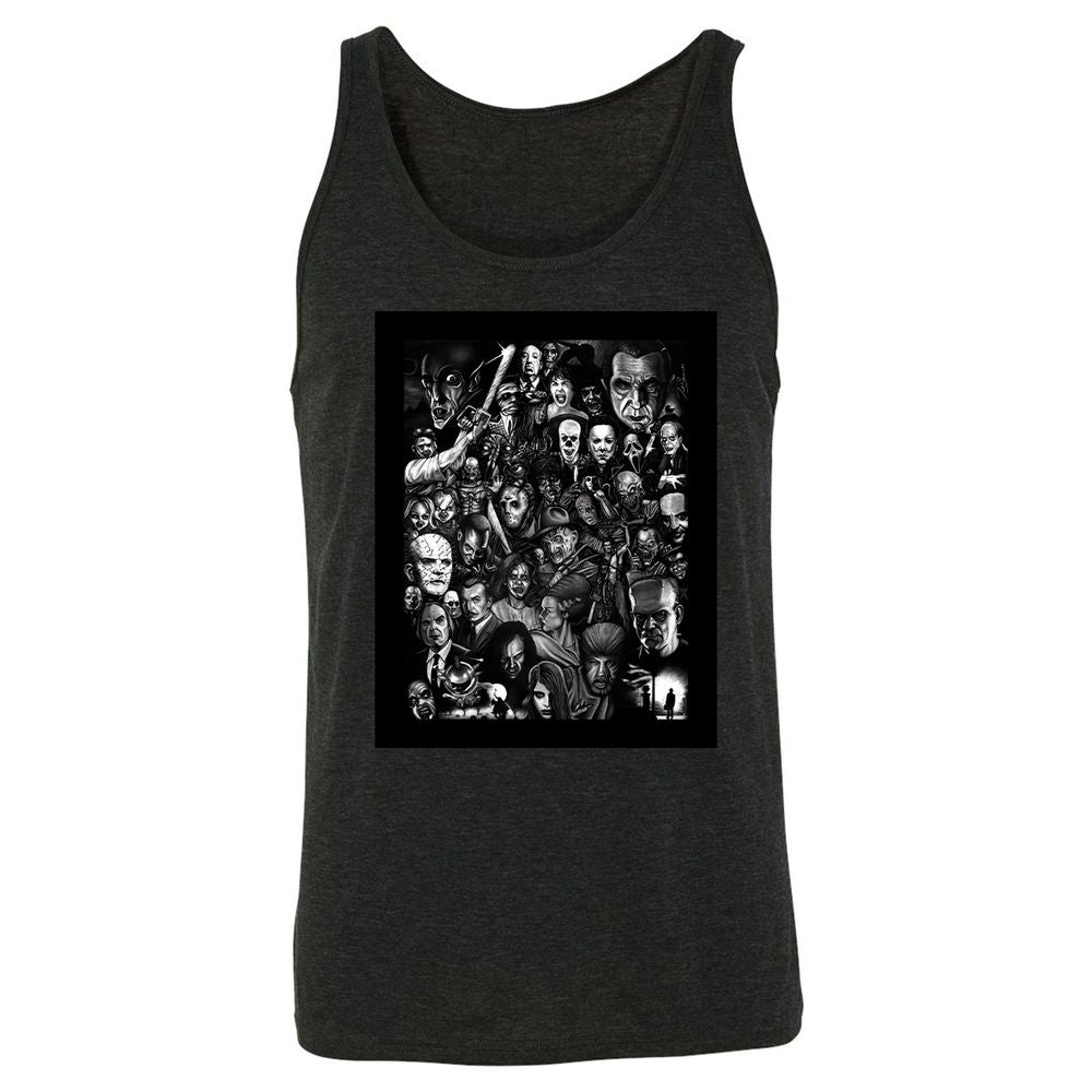 Unisex Jersey Tank - 1LYGW52H - Charcoal Black Triblend - 5