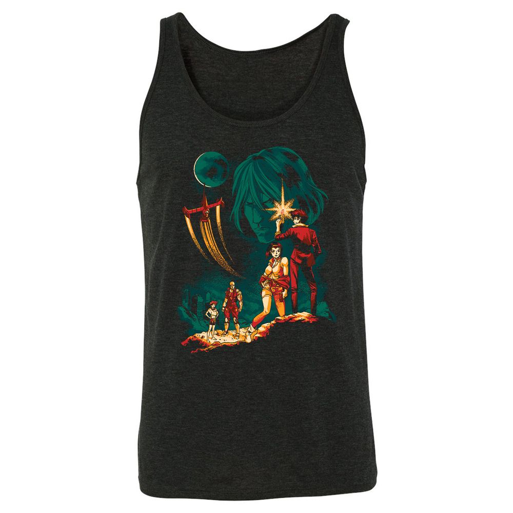 Unisex Jersey Tank - 6EL55YBH - Charcoal Black Triblend - 5