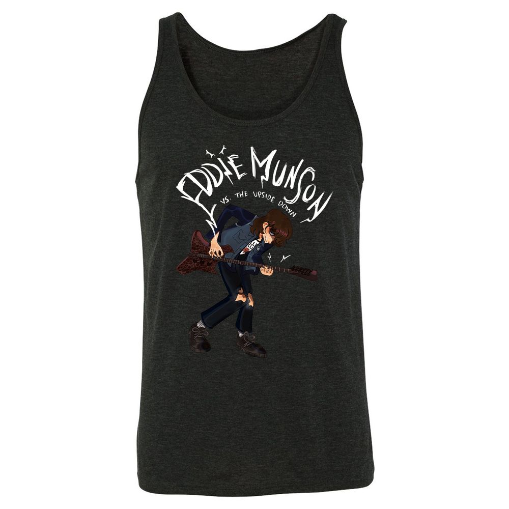 Unisex Jersey Tank - AFM6LL6B - Charcoal Black Triblend - 5