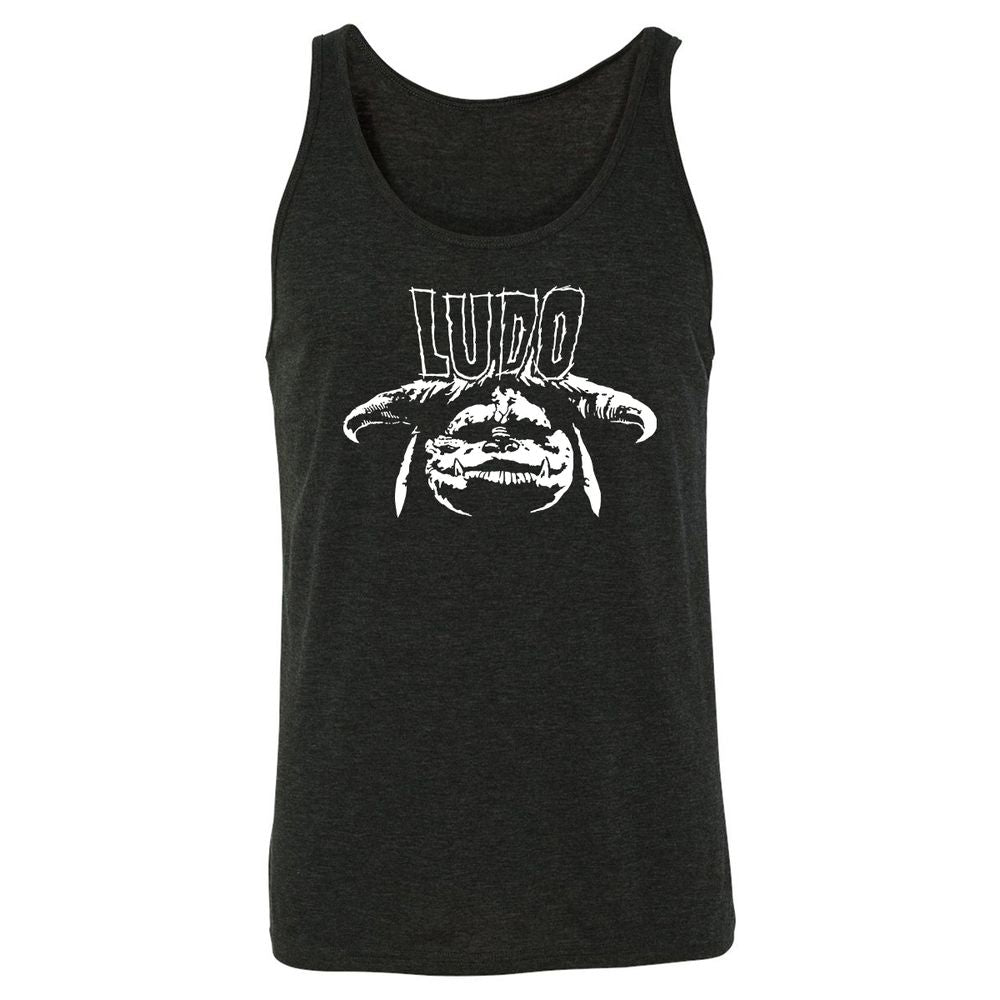 Unisex Jersey Tank - 1B7URADE - Charcoal Black Triblend - 5