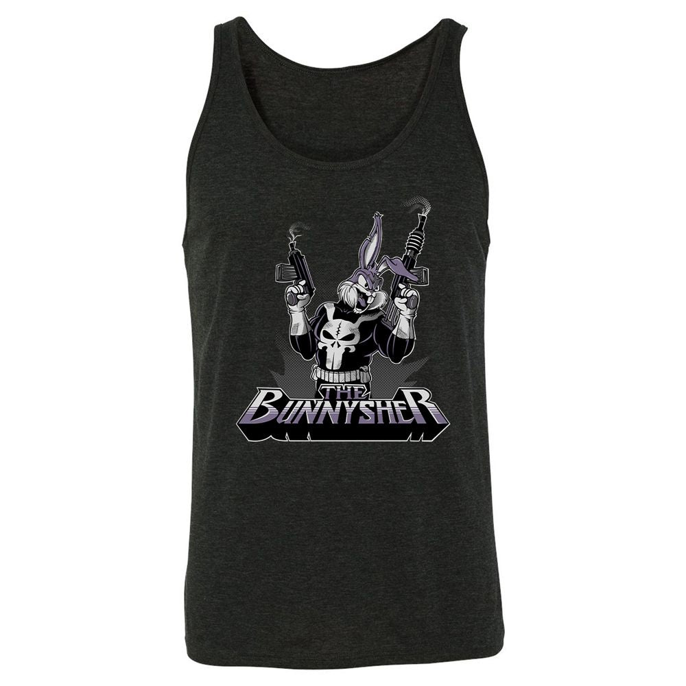 Unisex Jersey Tank - 8A5W5P3Y - Charcoal Black Triblend - 5