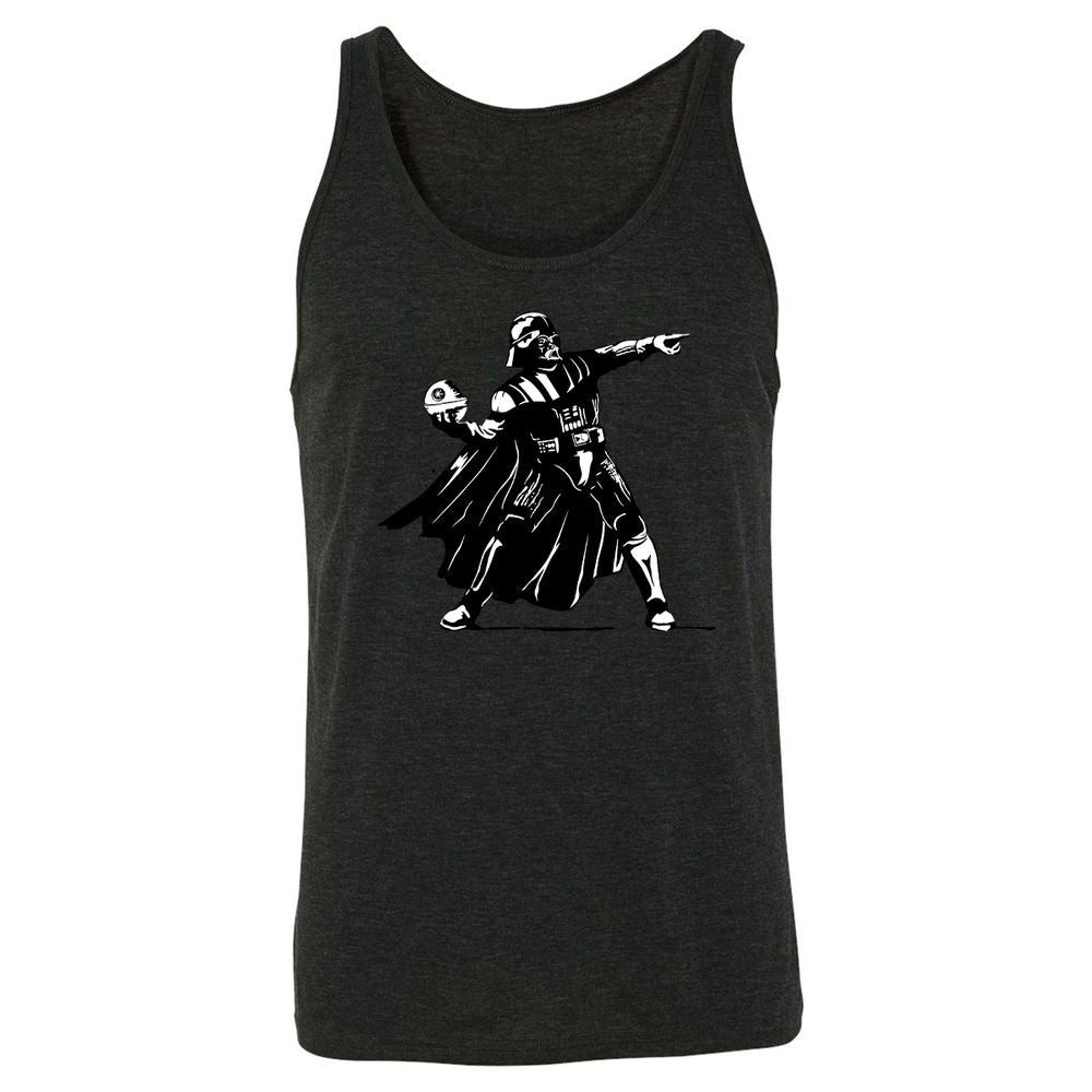 Unisex Jersey Tank - 2A7L3TGE - Charcoal Black Triblend - 5