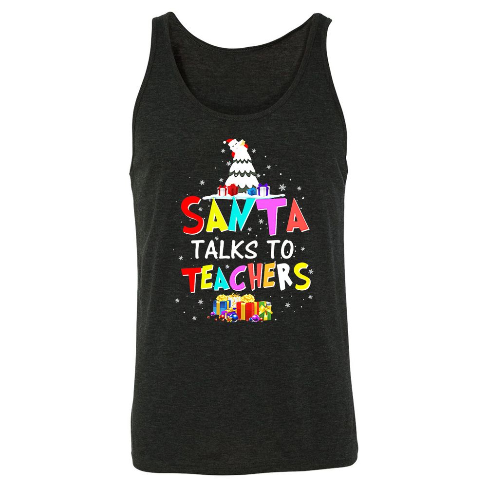 Unisex Jersey Tank - 97AWK7CS - Charcoal Black Triblend - 5