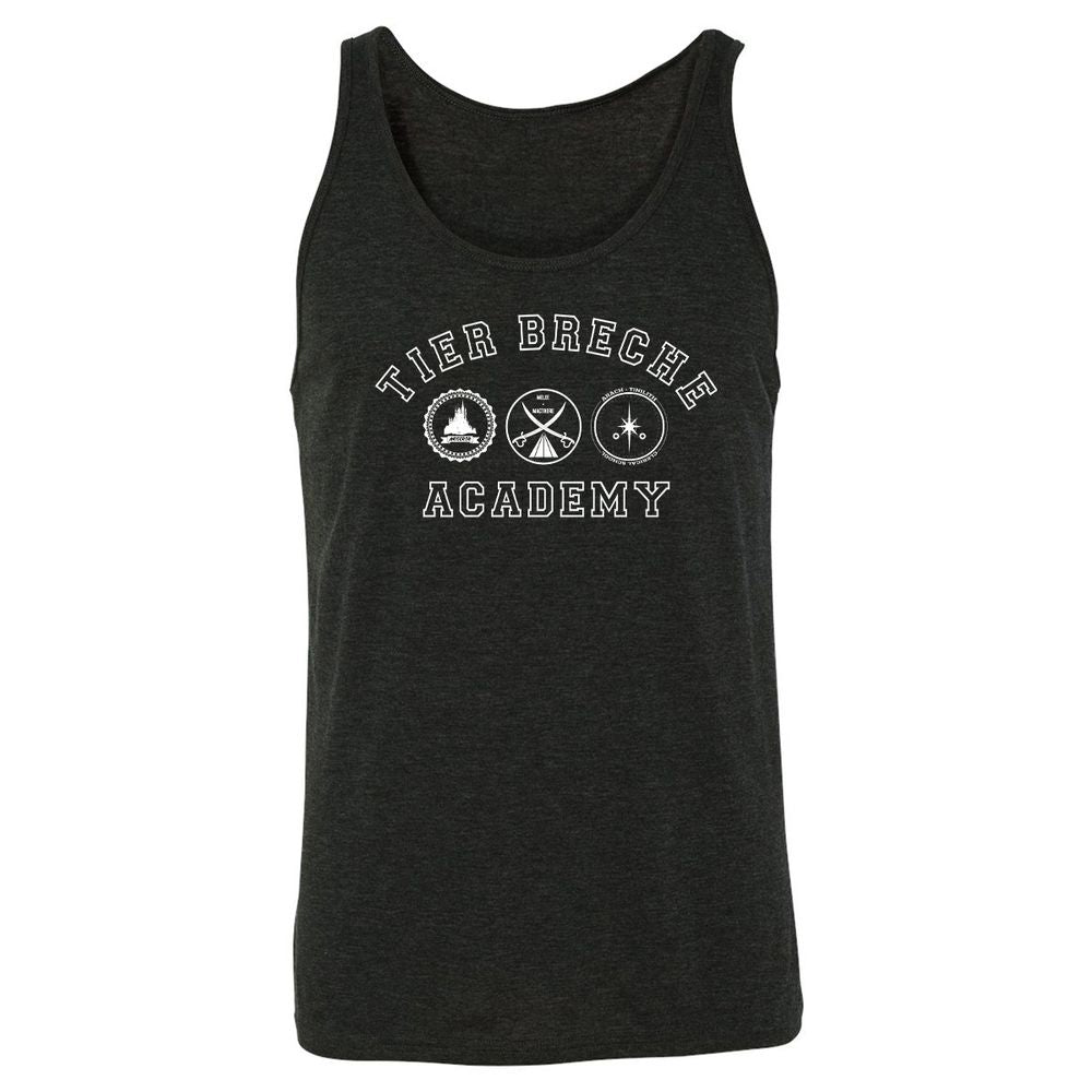 Unisex Jersey Tank - K897JG35 - Charcoal Black Triblend - 5