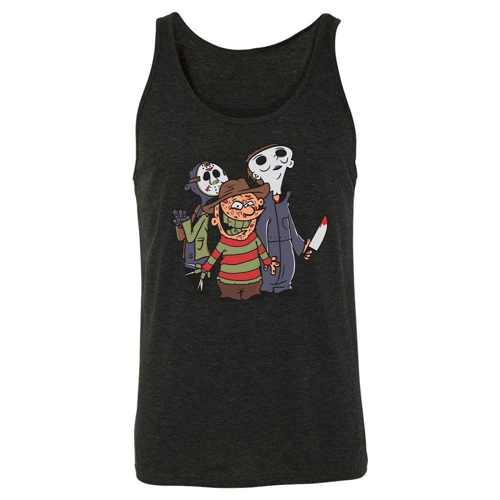 Unisex Jersey Tank - 9291XXEJ - Charcoal Black Triblend - 5