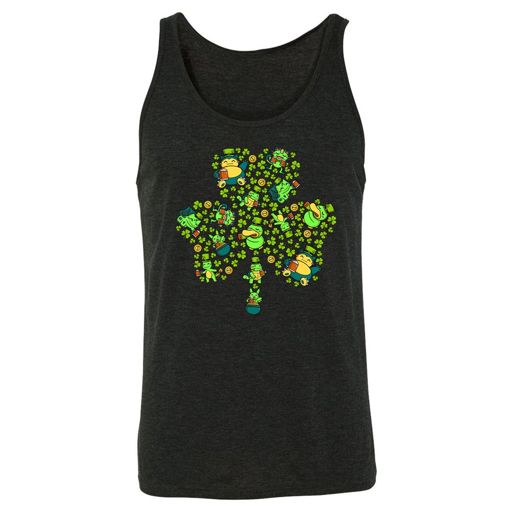 Unisex Jersey Tank - PM3NC9NS - Charcoal Black Triblend - 5