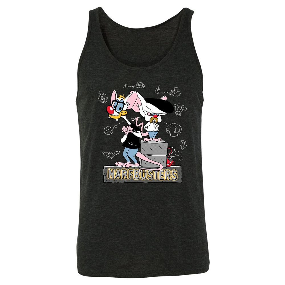 Unisex Jersey Tank - 8YQZ396Z - Charcoal Black Triblend - 5