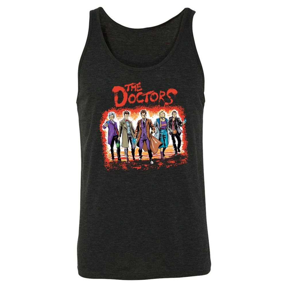 Unisex Jersey Tank - F4AR19PF - Charcoal Black Triblend - 5