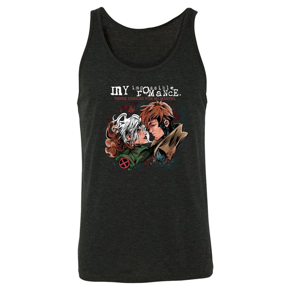 Unisex Jersey Tank - LP4DKKJ8 - Charcoal Black Triblend - 5