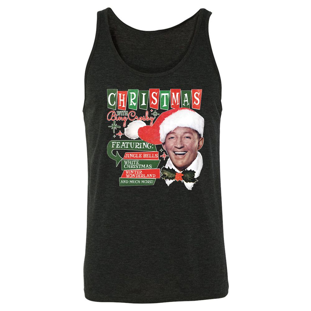 Unisex Jersey Tank - 8F976BR2 - Charcoal Black Triblend - 5