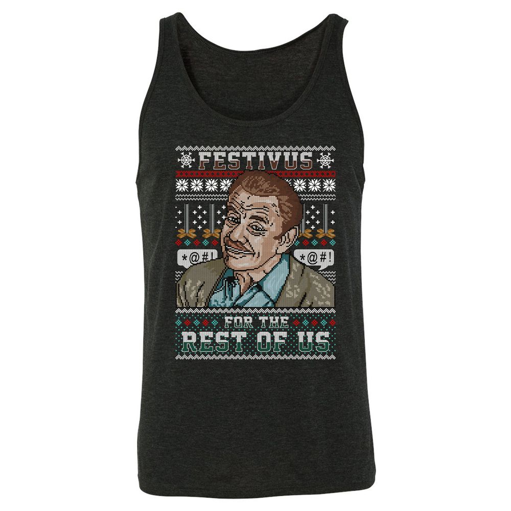 Unisex Jersey Tank - VMBJUR9Q - Charcoal Black Triblend - 5