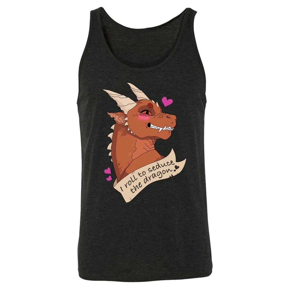 Unisex Jersey Tank - YL9JVMVL - Charcoal Black Triblend - 5