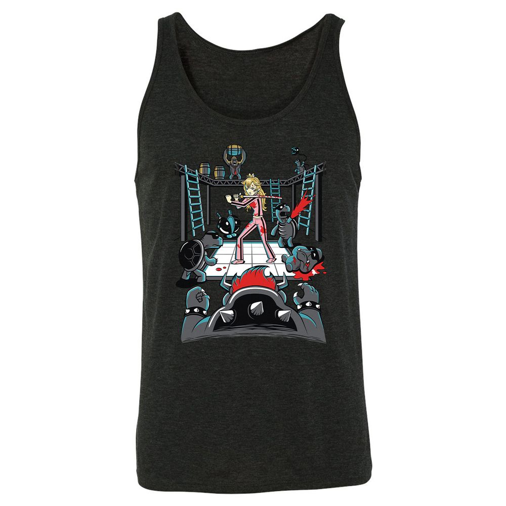 Unisex Jersey Tank - L6AJ1EKL - Charcoal Black Triblend - 5