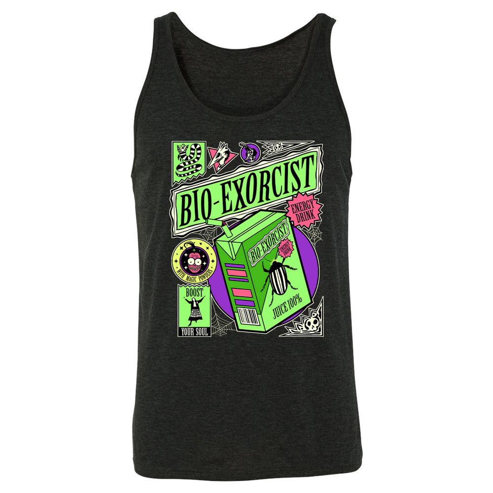 Unisex Jersey Tank - FGLYP5ED - Charcoal Black Triblend - 5