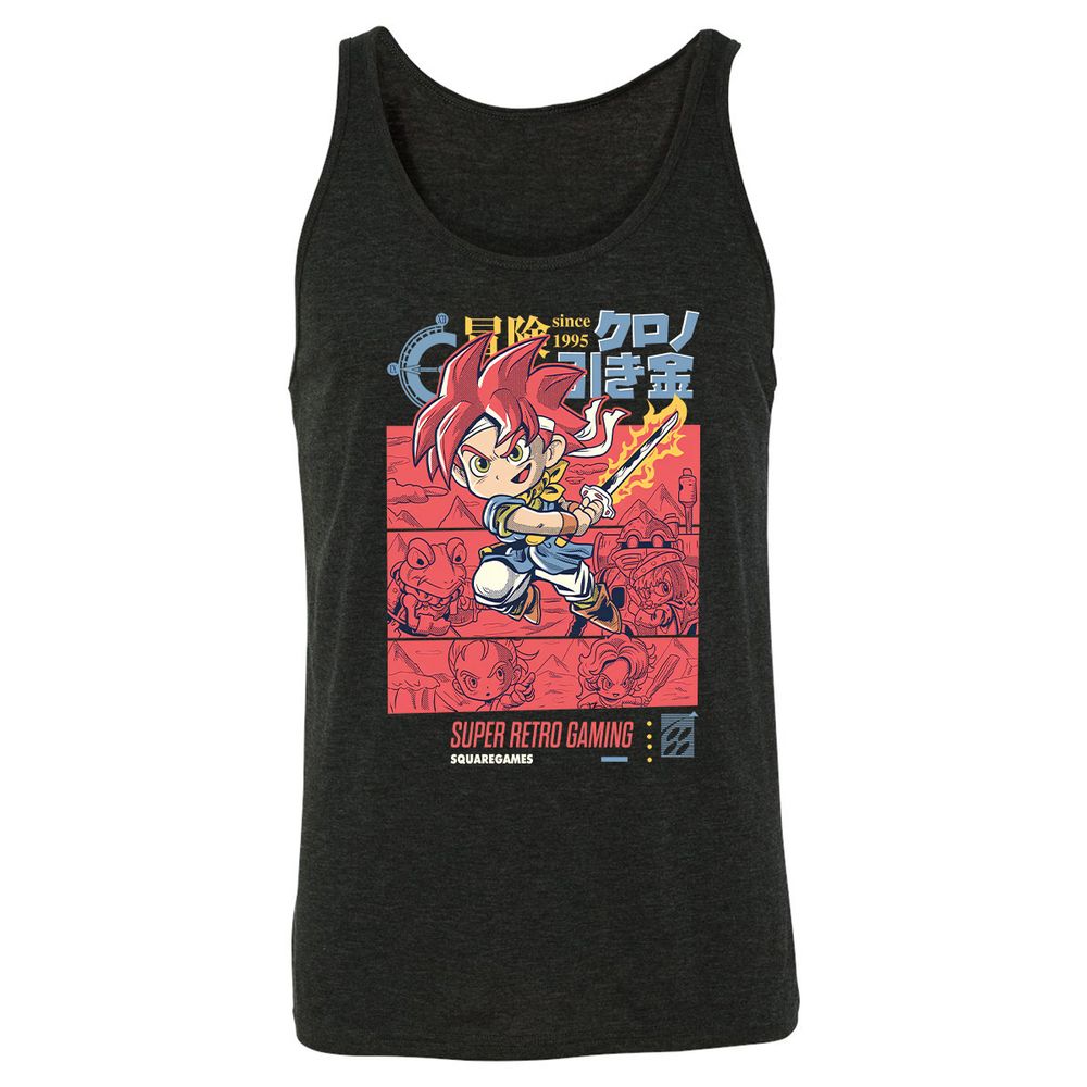 Unisex Jersey Tank - SXPQ5CPD - Charcoal Black Triblend - 5