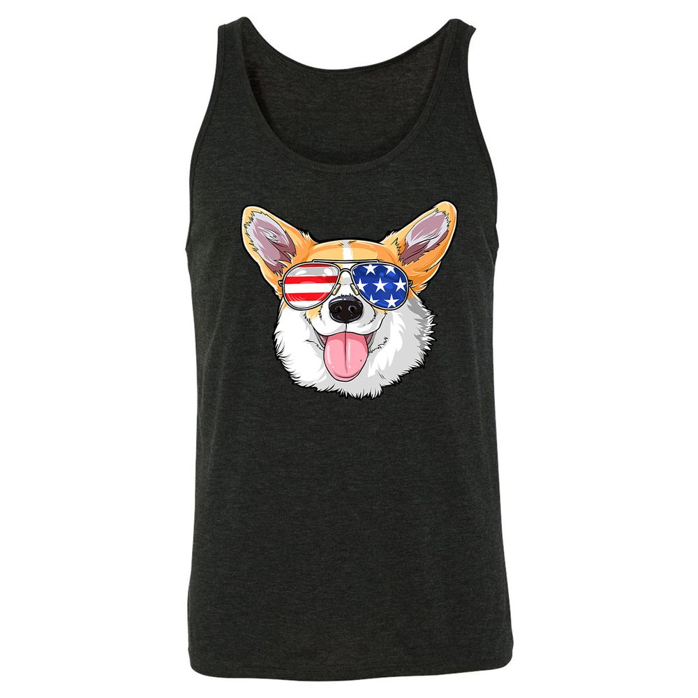 Unisex Jersey Tank - XBNHQ6JR - Charcoal Black Triblend - 5