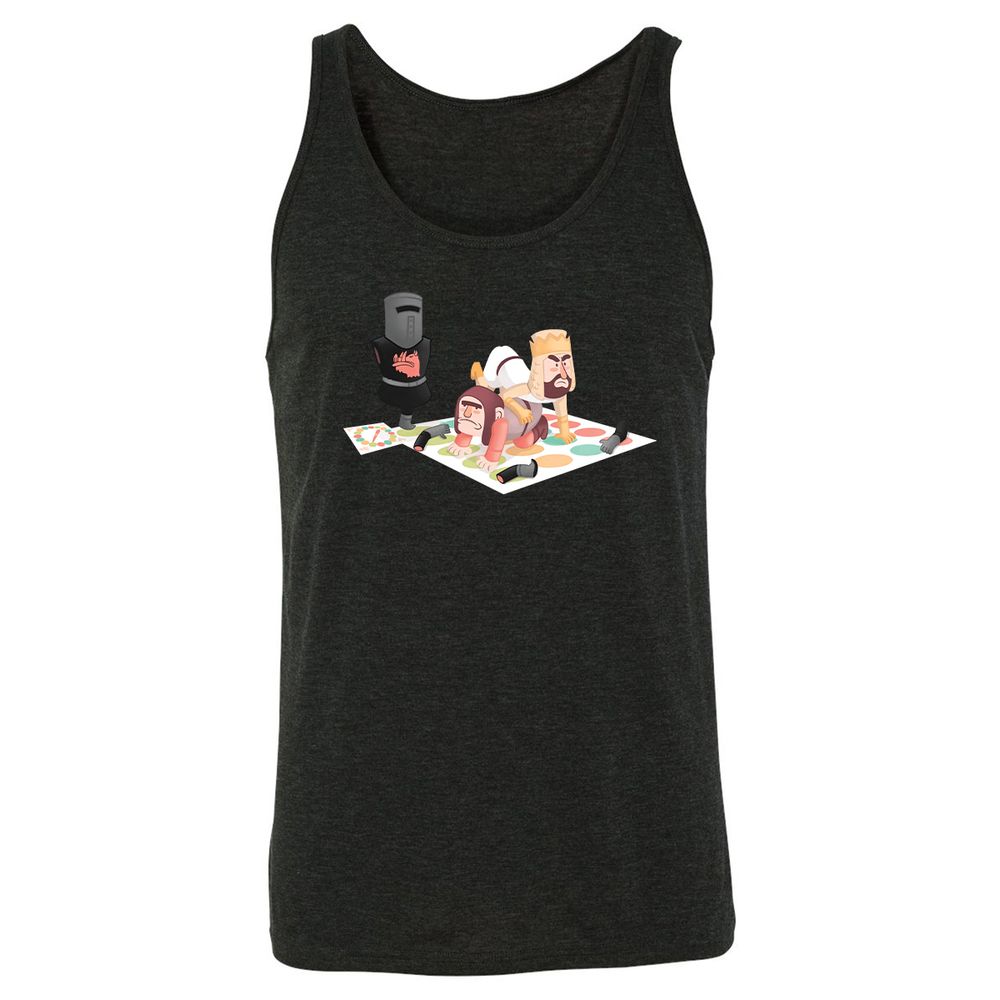 Unisex Jersey Tank - CQ33WZ8H - Charcoal Black Triblend - 5