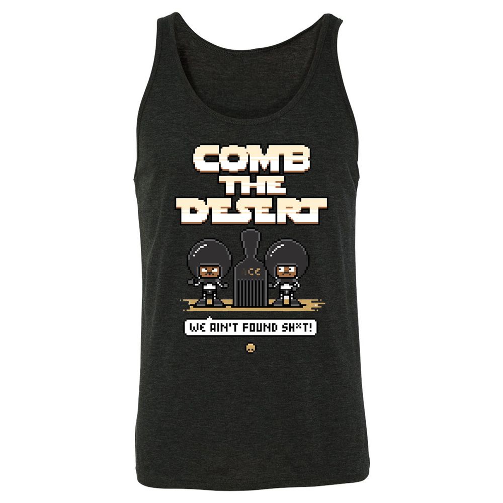 Comb The Desert - Charcoal Black Triblend - 5