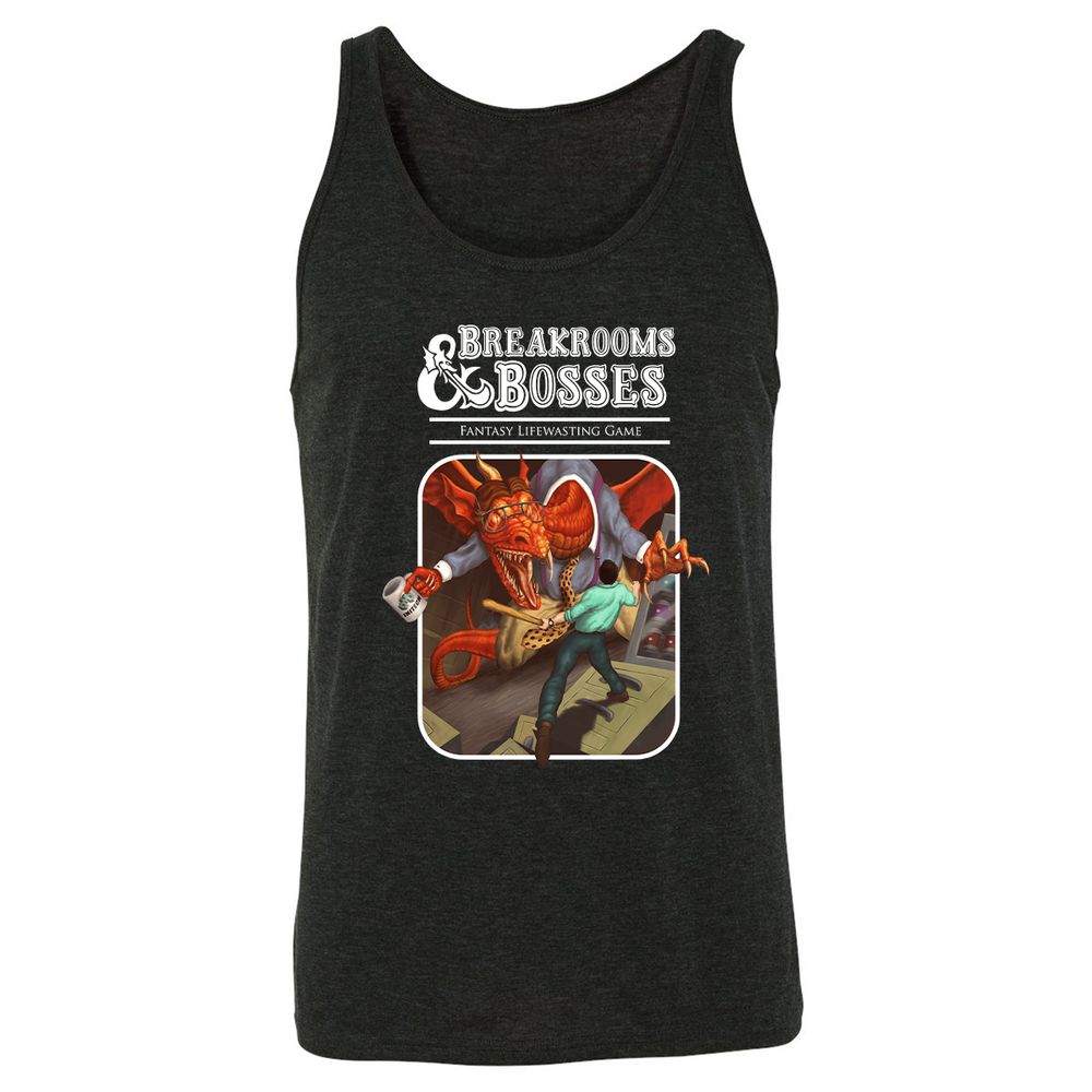 Unisex Jersey Tank - RPCJSNF8 - Charcoal Black Triblend - 5