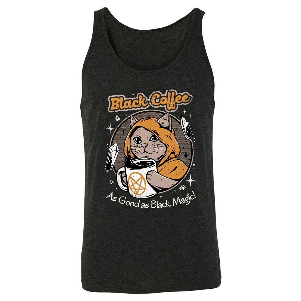 Unisex Jersey Tank - MA9SEM3B - Charcoal Black Triblend - 5