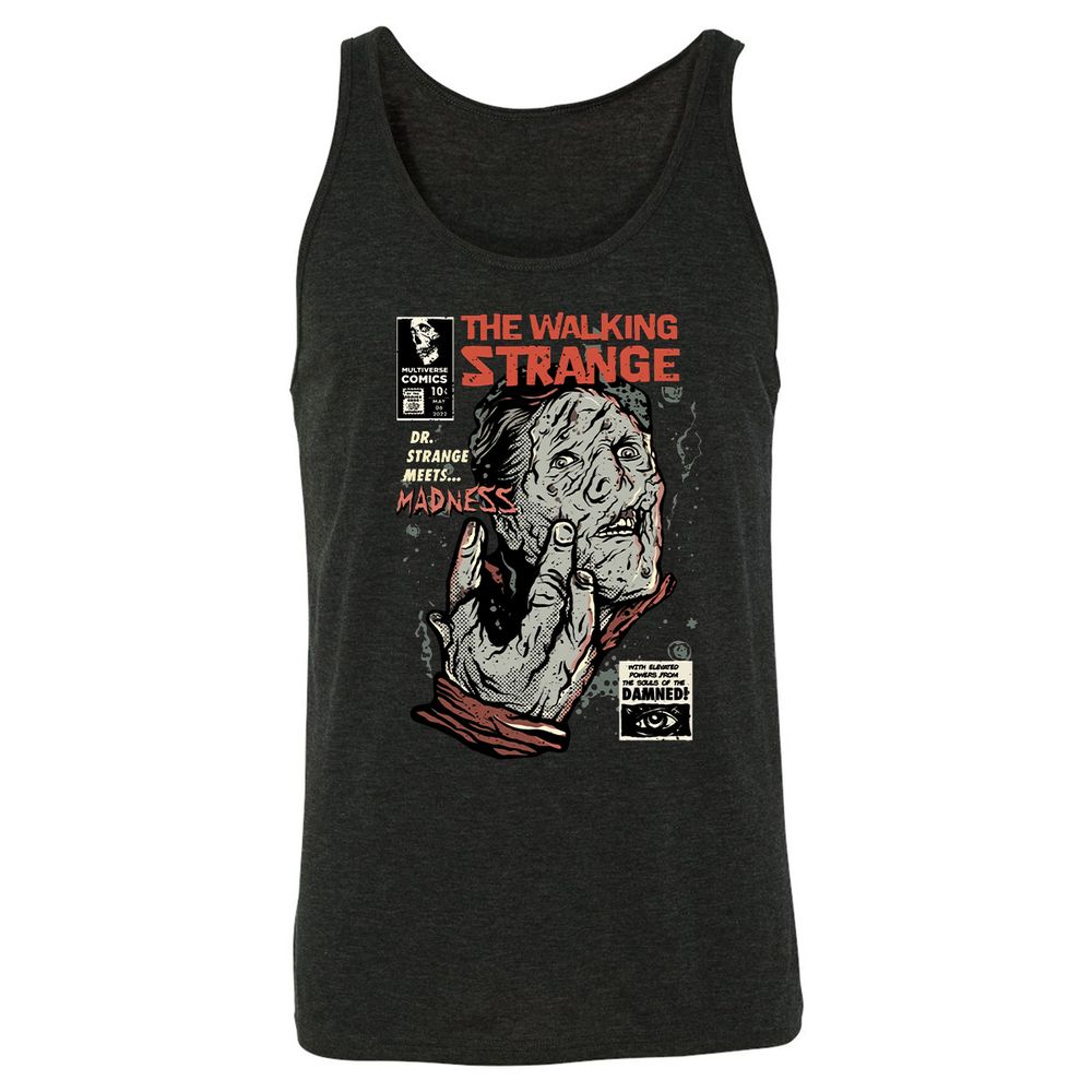 Unisex Jersey Tank - R3NMRSGJ - Charcoal Black Triblend - 5