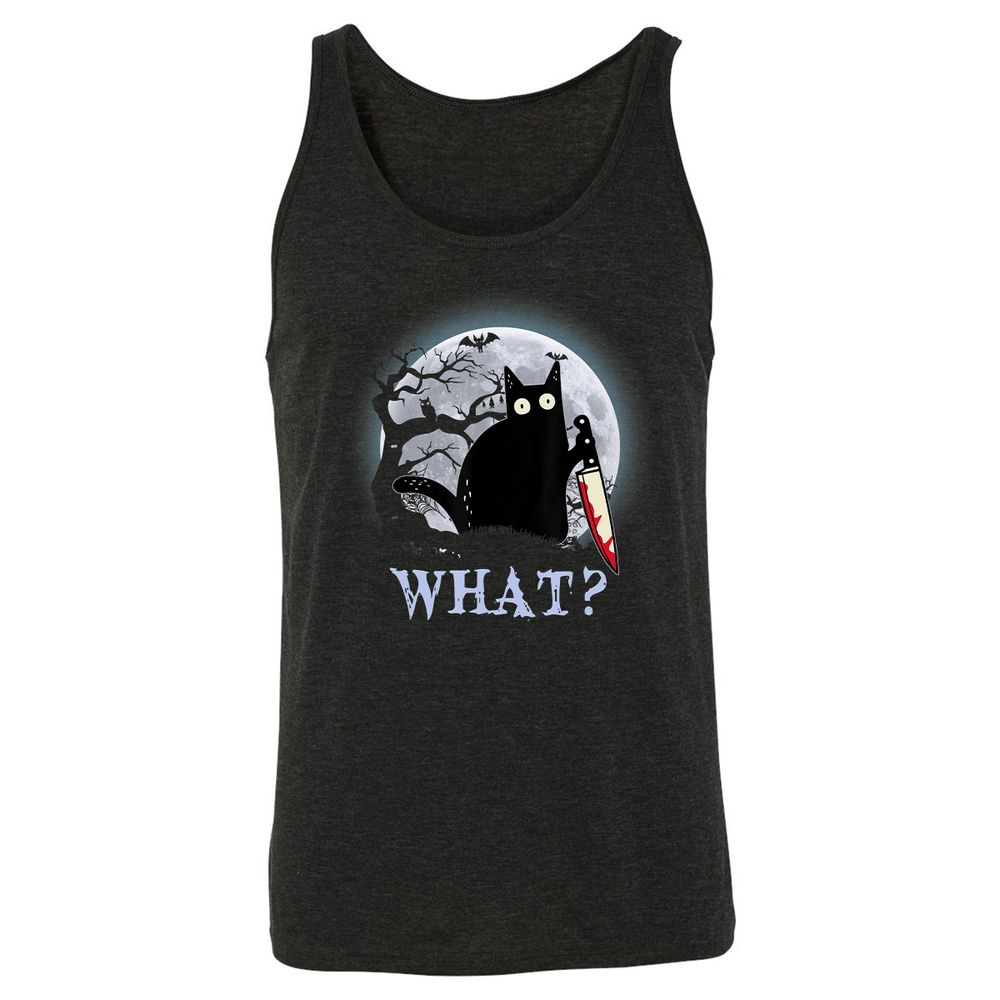 Unisex Jersey Tank - SUU94QH6 - Charcoal Black Triblend - 5