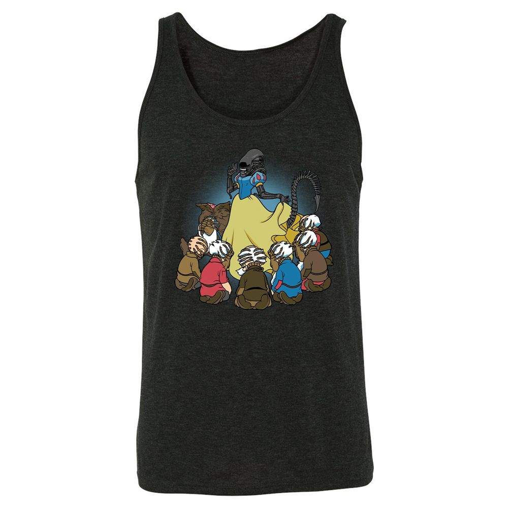 Unisex Jersey Tank - 9UNWGR73 - Charcoal Black Triblend - 5