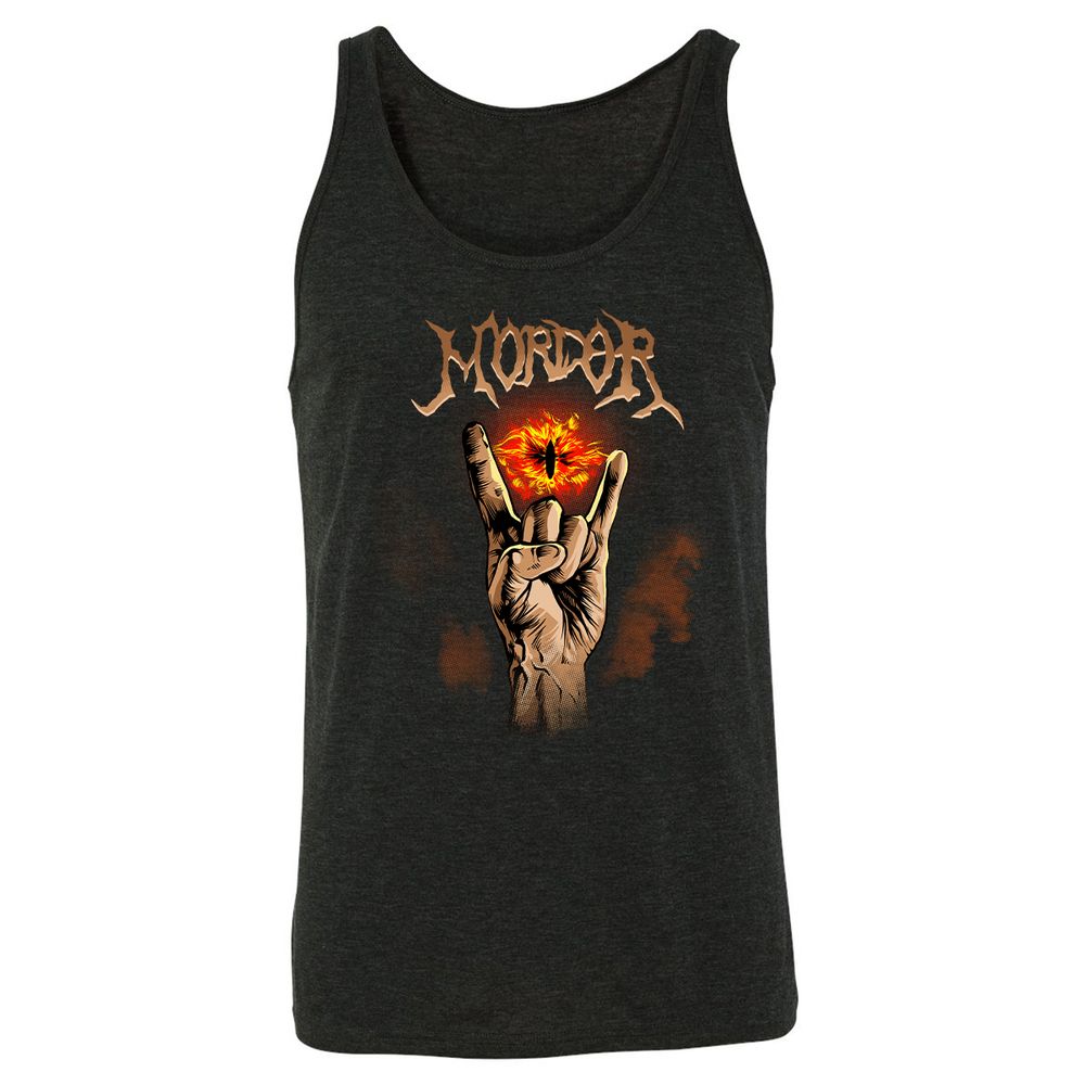 Unisex Jersey Tank - JELUCLHN - Charcoal Black Triblend - 5