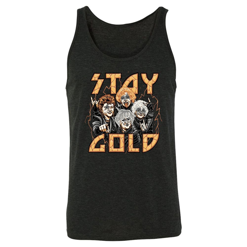 Unisex Jersey Tank - VXBGV9AF - Charcoal Black Triblend - 5