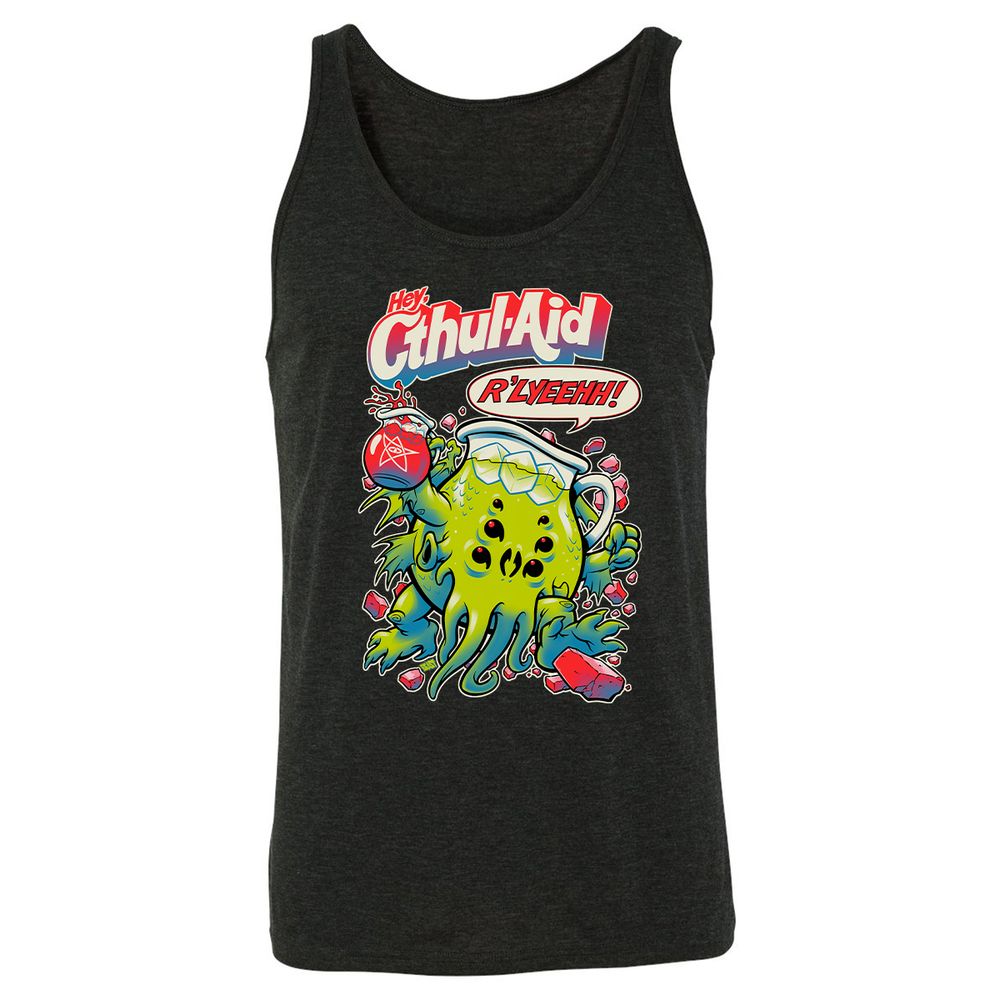 Unisex Jersey Tank - B8VE1PB1 - Charcoal Black Triblend - 5