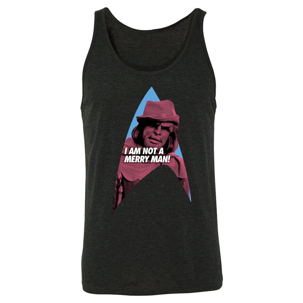 Unisex Jersey Tank - XM3658HH - Charcoal Black Triblend - 5