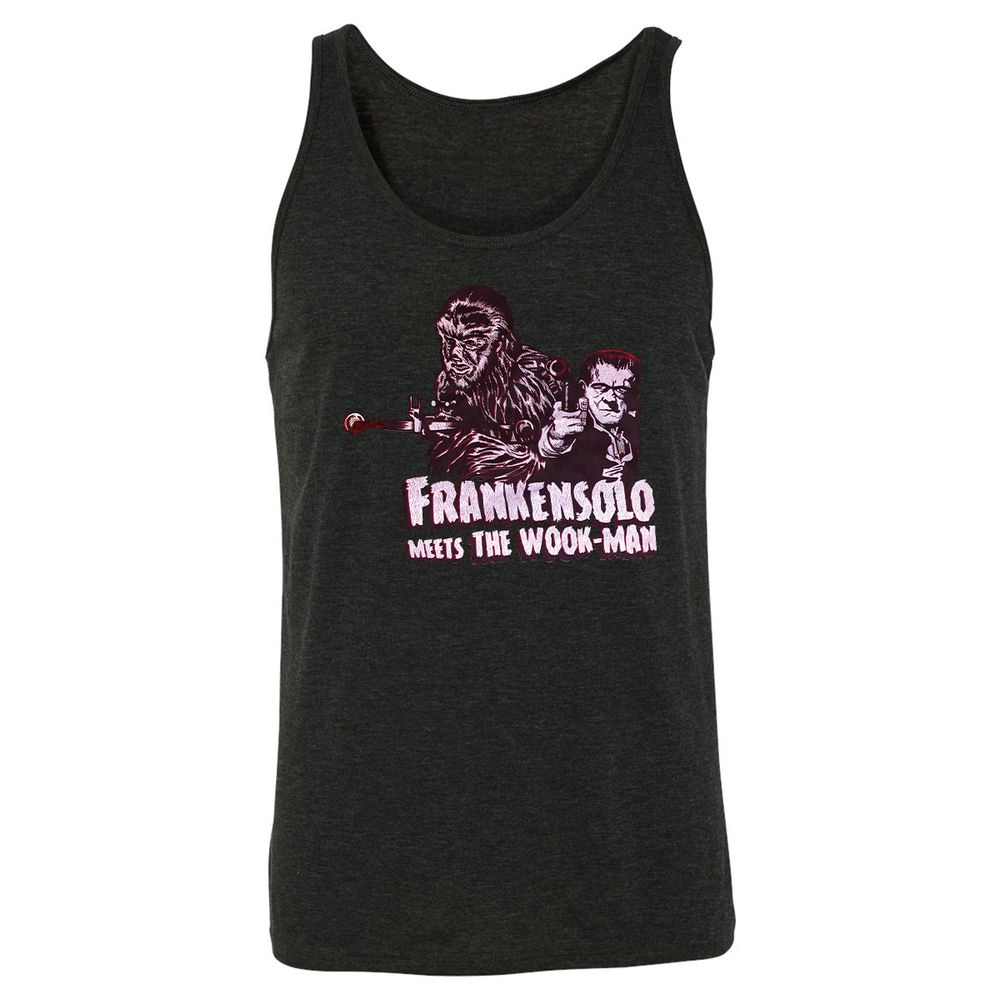 Unisex Jersey Tank - RB12V4SJ - Charcoal Black Triblend - 5